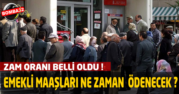 EMEKLİYE ERKEN MAAŞ VERİLECEK Mİ ? 
