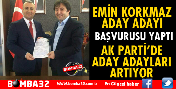 EMİN KORKMAZ ADAY ADAYI