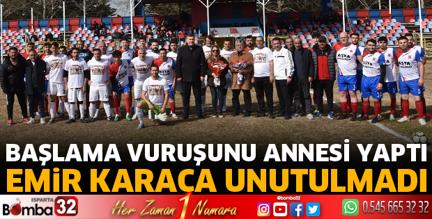 Emir Karaca unutulmadı 
