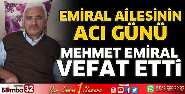 Emiral Ailesinin acı günü