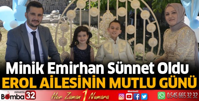 Emirhan sünnet oldu