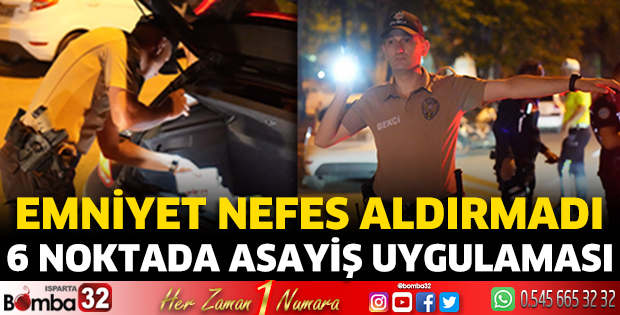 Emniyet nefes aldırmadı