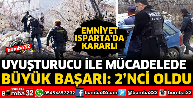 EMNİYET UYUŞTURUCU İLE MÜCADELEDE KARARLI
