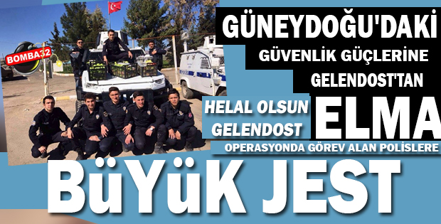 EMNİYETE BÜYÜK JEST