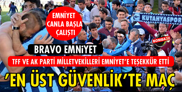 EMNİYETE BÜYÜK TEŞEKKÜR