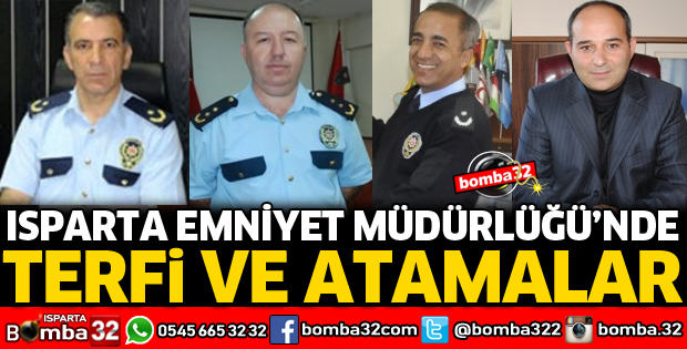 EMNİYETTE TERFİ VE ATAMALAR