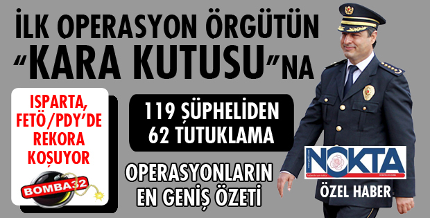 EMNİYETTEN FETÖ'YE GEÇİT YOK