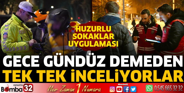 Emniyetten Huzurlu Sokaklar Uygulaması