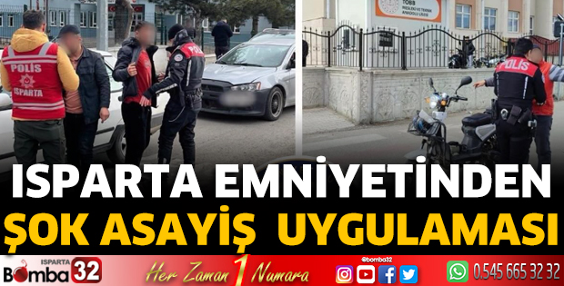 Emniyetten şok uygulama