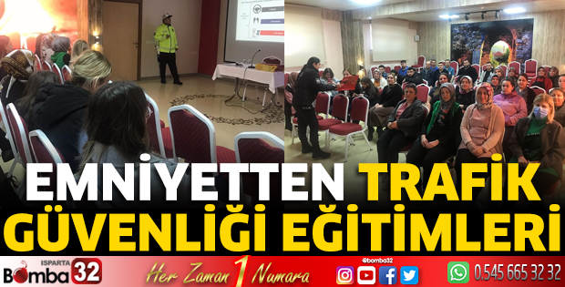 Emniyetten trafik güvenliği eğitimleri