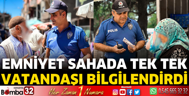 Emniyetten vatandaşa uyarı