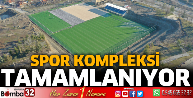 EMRE MAHALLESİ SPOR KOMPLEKSİ TAMAMLANIYOR