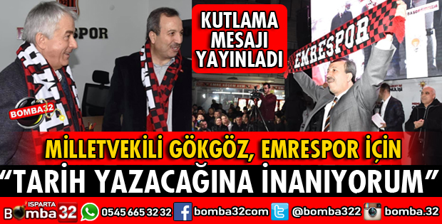 EMRESPOR'UN TARİH YAZACAĞINA İNANIYORUM