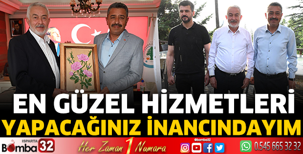 En güzel hizmetleri yapacağınız inancındayım 