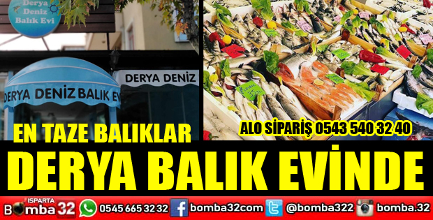 EN TAZE BALIKLAR DERYA BALIK EVİNDE