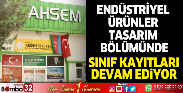 Endüstriyel Ürünler Tasarım Bölümünde kayıtlar sürüyor