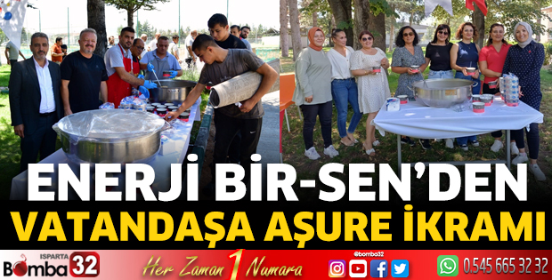 Enerji Bir-Sen’den aşure ikramı