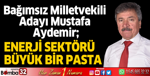 Enerji sektörü büyük bir pasta