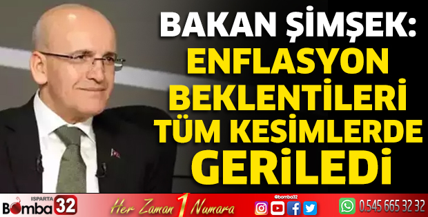 Enflasyon beklentileri tüm kesimlerde geriledi