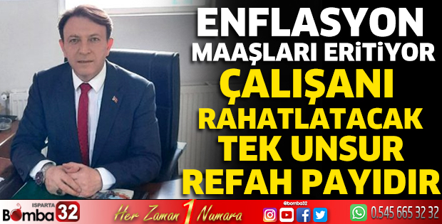 Enflasyon maaşları eritiyor