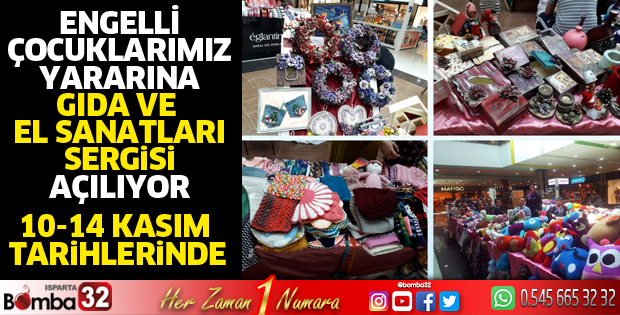 Engelli çocuklarımız yararına sergi