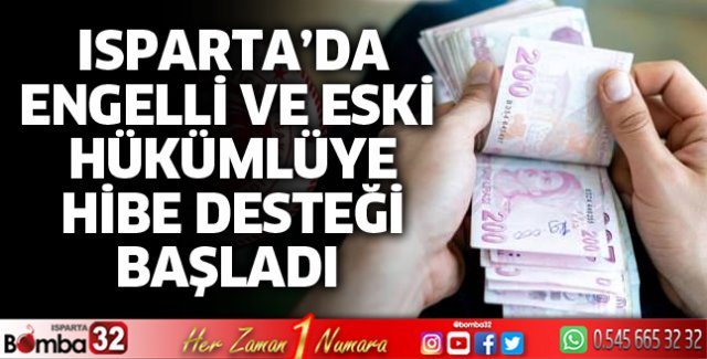 Engelli ve eski hükümlüye hibe desteği