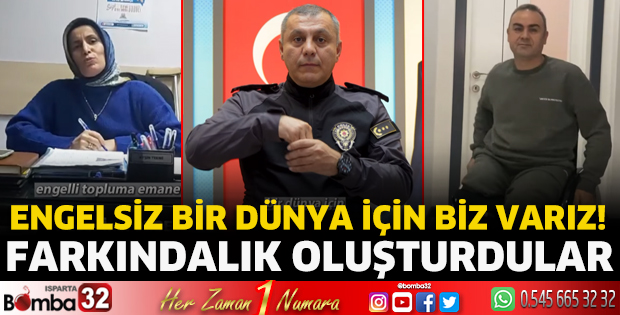Engelsiz bir dünya için biz varız!