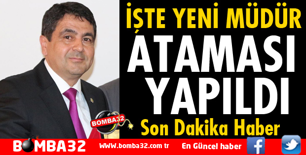 ENVER MURAT DOLUNAY YENİ MÜDÜR OLARAK ATANDI
