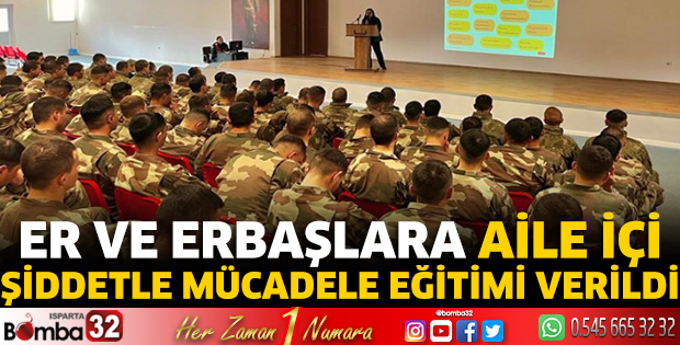 Er ve erbaşlara eğitim verildi