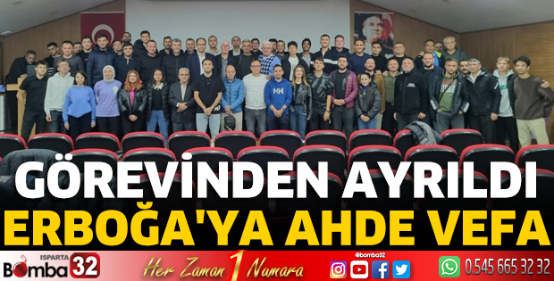 Erboğa'ya ahde vefa