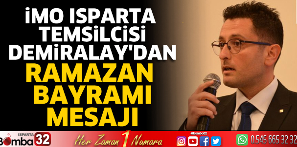 Erdem Demiralay'dan Ramazan Bayramı mesajı