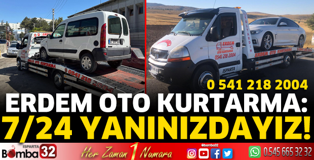Erdem Oto Kurtarma 7/24 yanınızdayız!