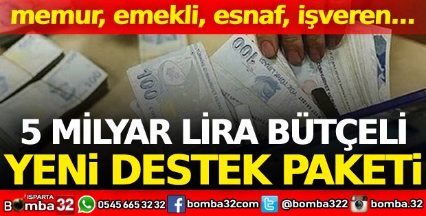 Erdoğan: 5 milyar lira bütçeli yeni bir destek programı başlatıyoruz