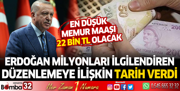 Erdoğan milyonlarca memuru ilgilendiren düzenlemeye ilişkin tarih verdi