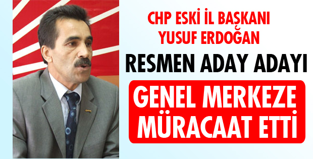 ERDOĞAN RESMEN ADAY ADAYI!