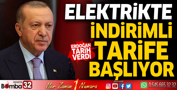 Erdoğan'dan elektrik faturası açıklaması! Tarih belli oldu