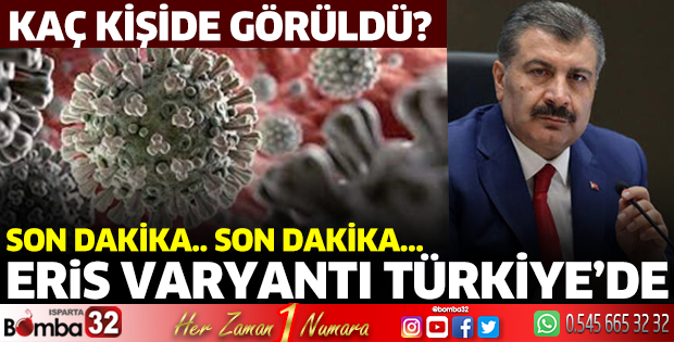 Eris varyantı Türkiye'de