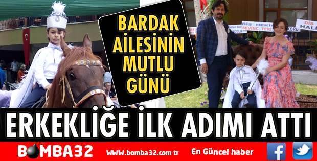 ERKEKLİĞE İLK ADIMI ATTI