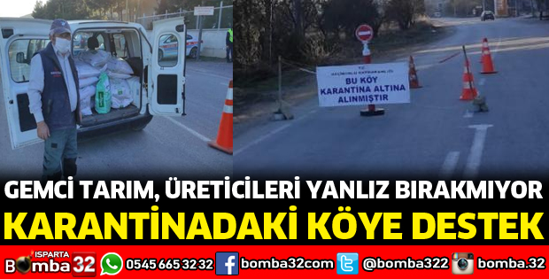 EROL GEMCİ TARIMA DESTEK OLUYOR