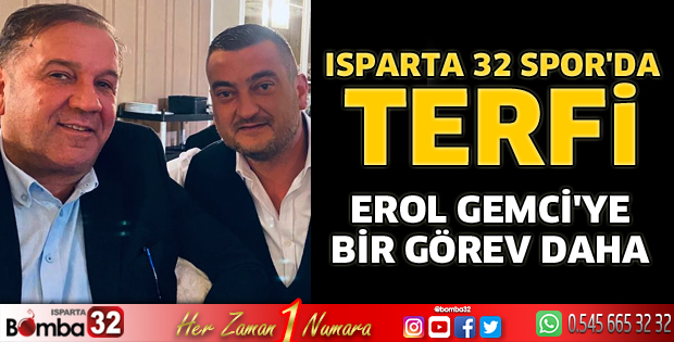 Erol Gemci’ye bir görev daha