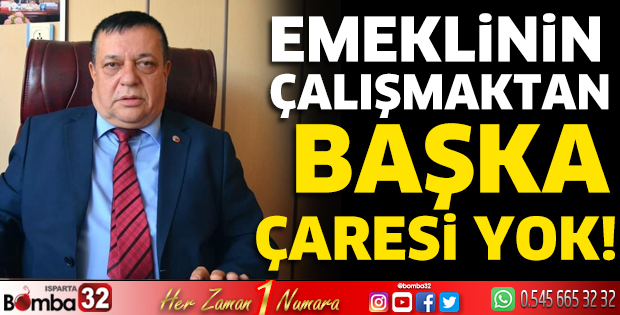 Ersal: İŞ-KUR kapılarında bekleyen emekli görmek istemiyoruz