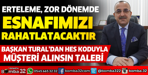 ERTELEME, ZOR DÖNEMDE ESNAFIMIZI RAHATLATACAKTIR