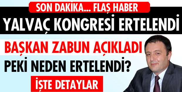 ERTELENDİ!