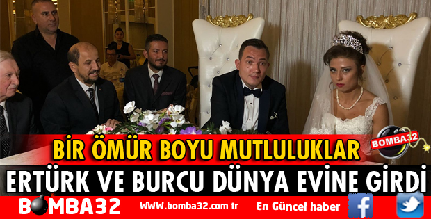 ERTÜRK VE BURCU DÜNYA EVİNE GİRDİ