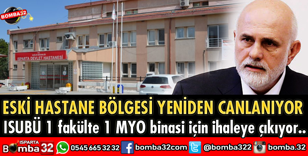 ESKİ HASTANE BÖLGESİ YENİDEN CANLANIYOR