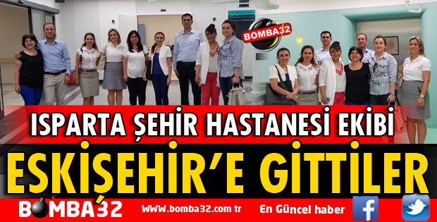 ESKİŞEHİR ŞEHİR HASTANESİ'Nİ ZİYARET ETTİLER