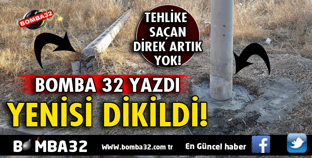 ESKİSİ SÖKÜP, YENİSİNİ DİKTİLER
