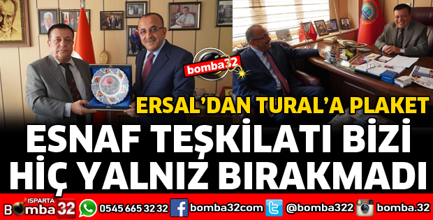 ESNAF TEŞKİLATI BİZİ HİÇ YALNIZ BIRAKMADI