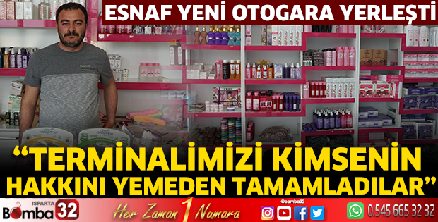 Esnaf yeni otogara yerleşti