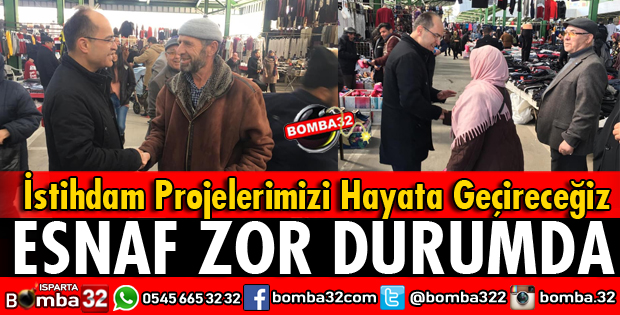 ESNAF ZOR DURUMDA
